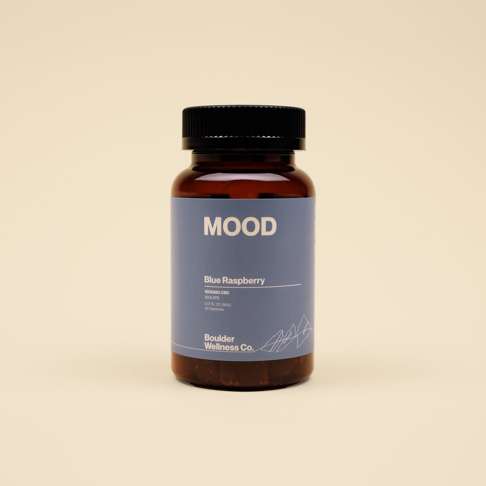 MOOD | Gummies |  Blue Raspberry (CBD)